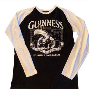 Guiness womens Long Sleeve Shirt Sz M